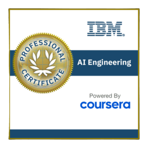 IBM AI Engineering Professional Certificate