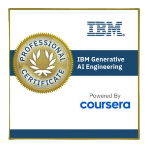 IBM Generative AI Engineering Professional Certificate