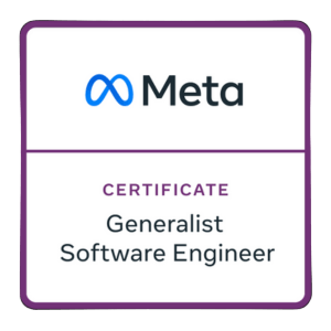 Meta Generalist Software Engineer Professional Certificate